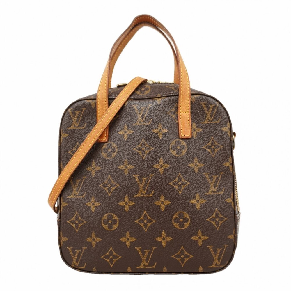 Louis Vuitton Monogram Spontini Handbag Brown Bag